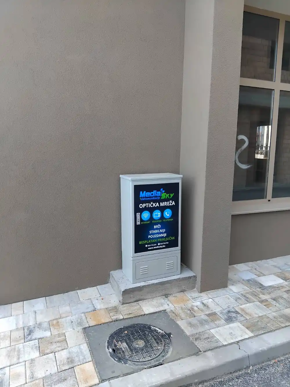 MediaSky opticni distribucijski ormaric